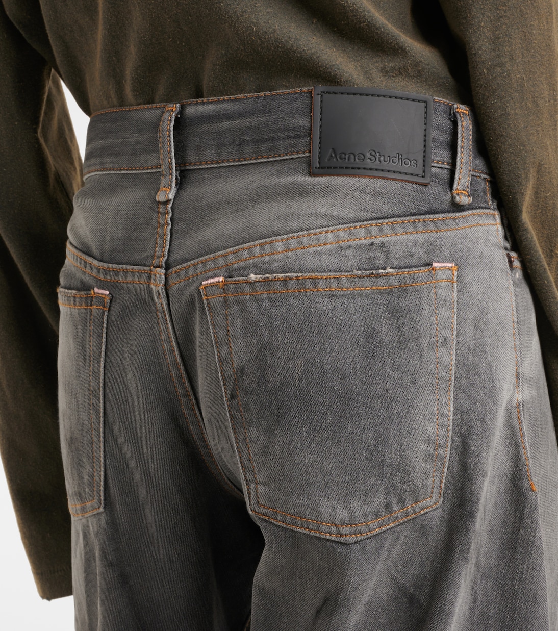 2006F distressed low-rise wide-leg jeans | Acne Studios