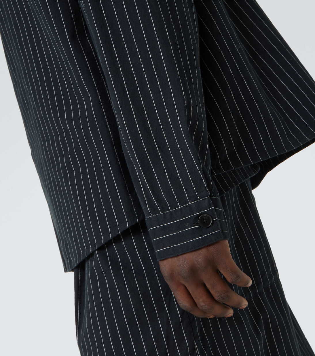 Miller striped cotton shirt | Entire Studios