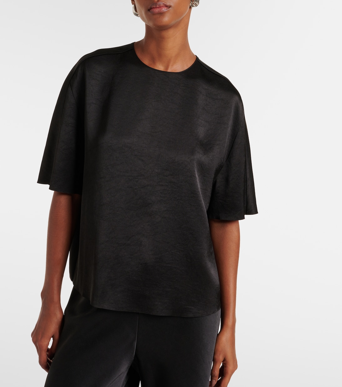 Satin T-shirt | Vince