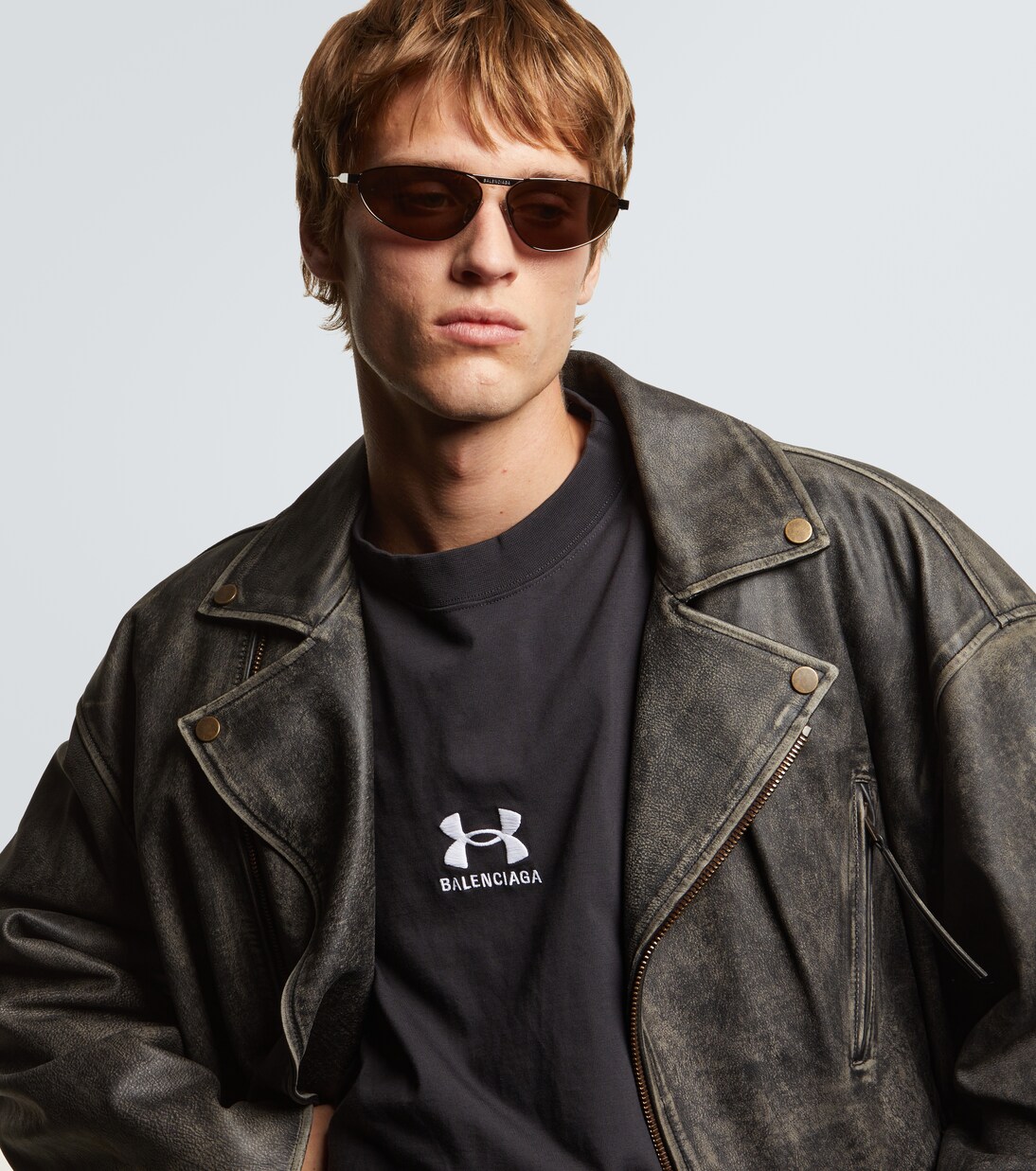 Ovale Sonnenbrille | Balenciaga