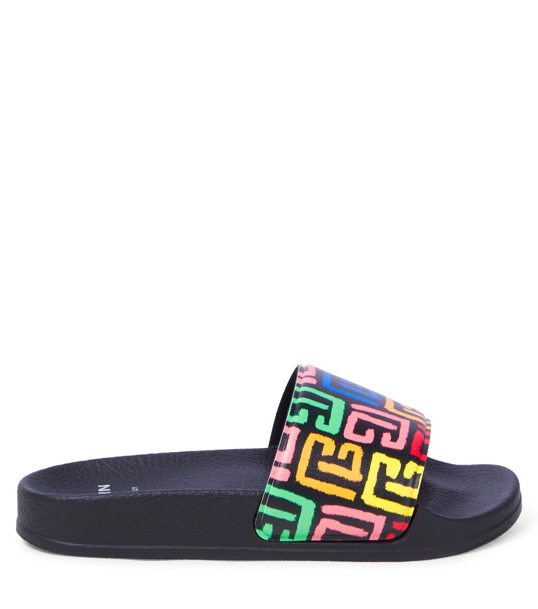 Monogram printed slides | Balmain Kids