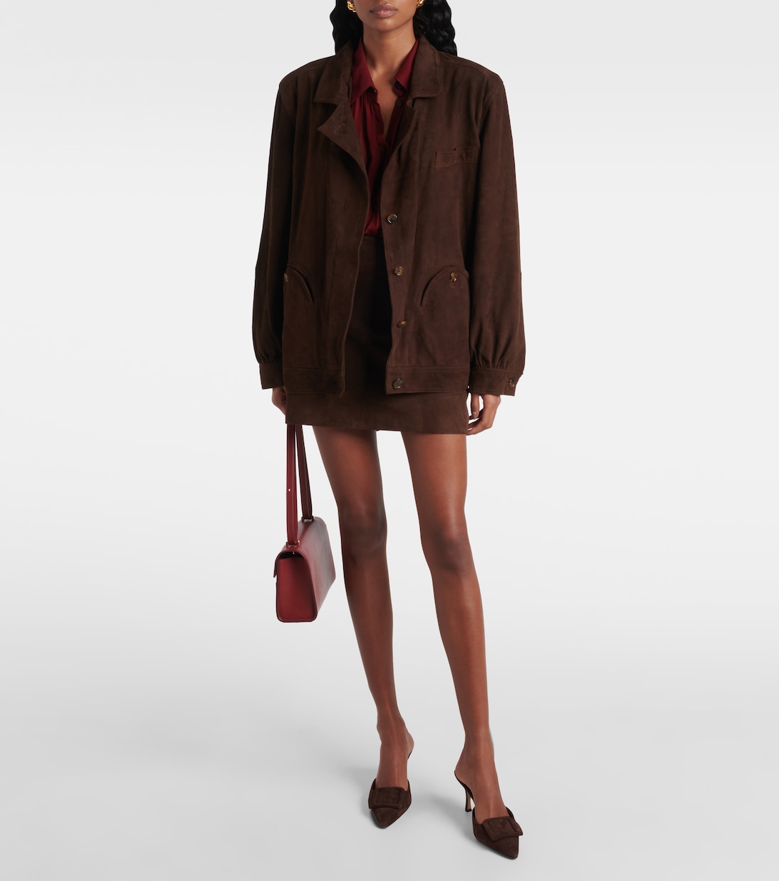 Cleo suede bomber jacket | Blazé Milano