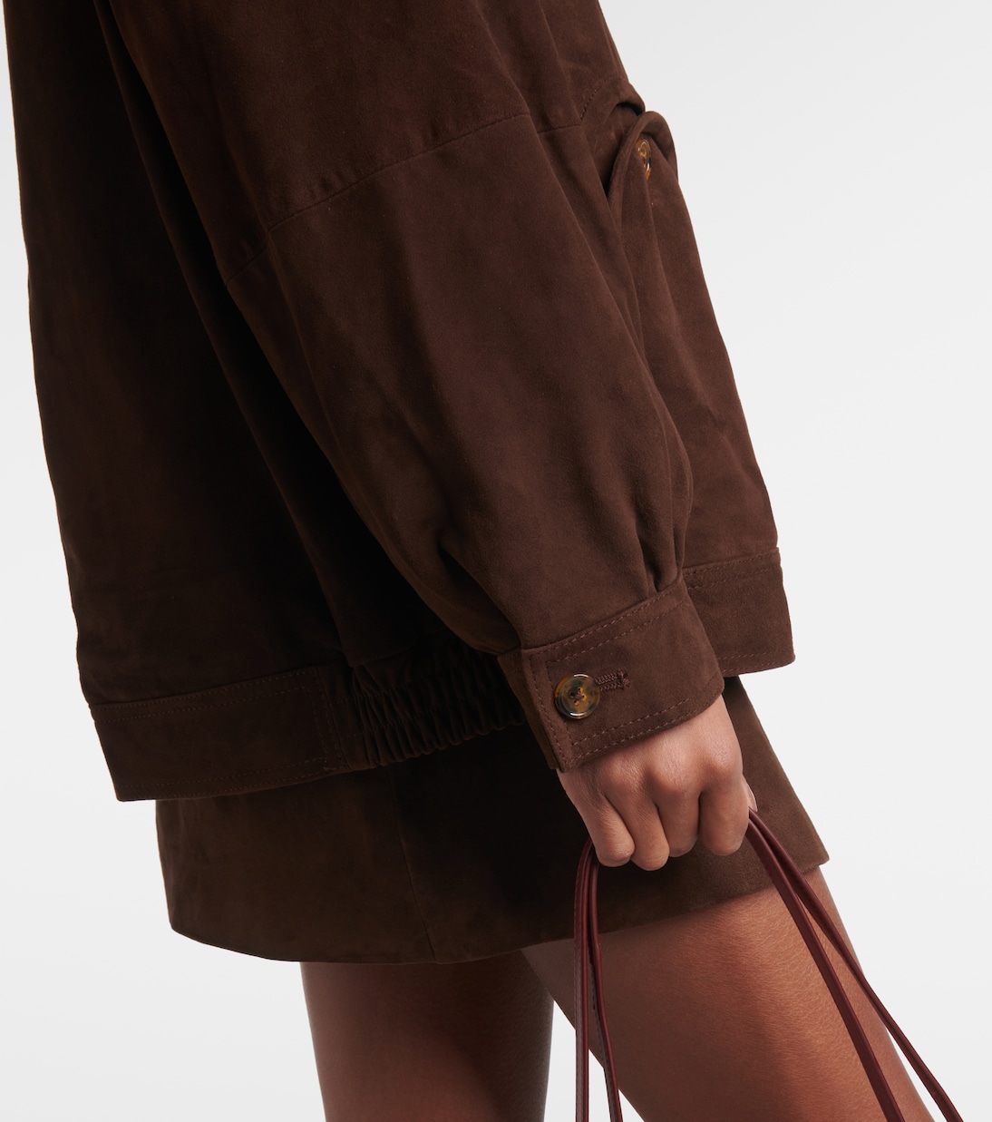 Cleo suede bomber jacket | Blazé Milano