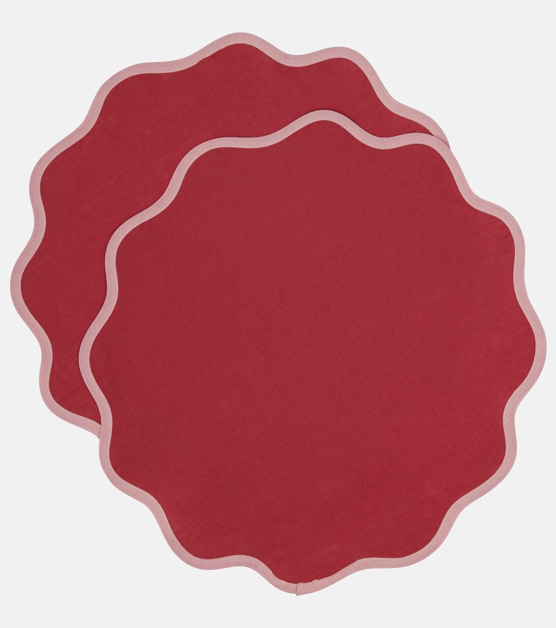 Set Cloud Rainbow Vino aus zwei Tischsets | La DoubleJ