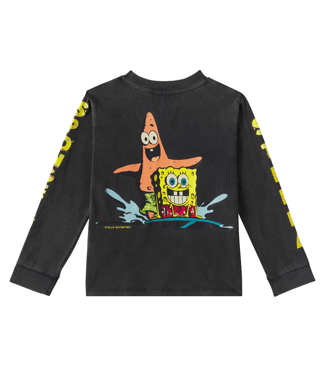 Top in jersey di cotone con stampa | Stella McCartney Kids