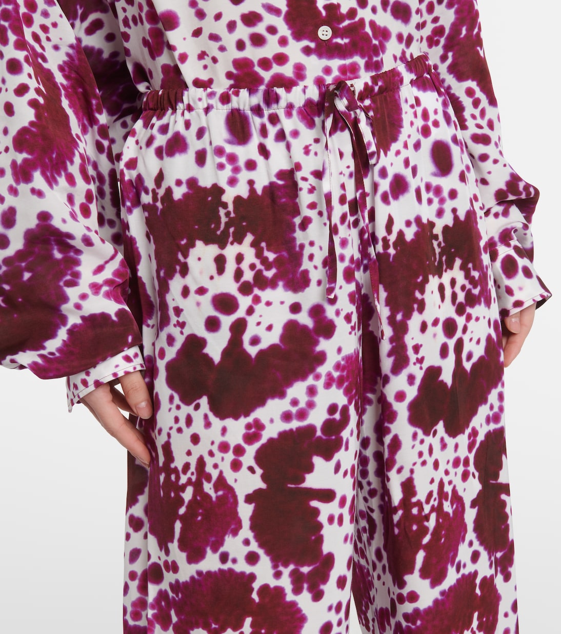 Gerade Hose aus Crêpe | Dries Van Noten