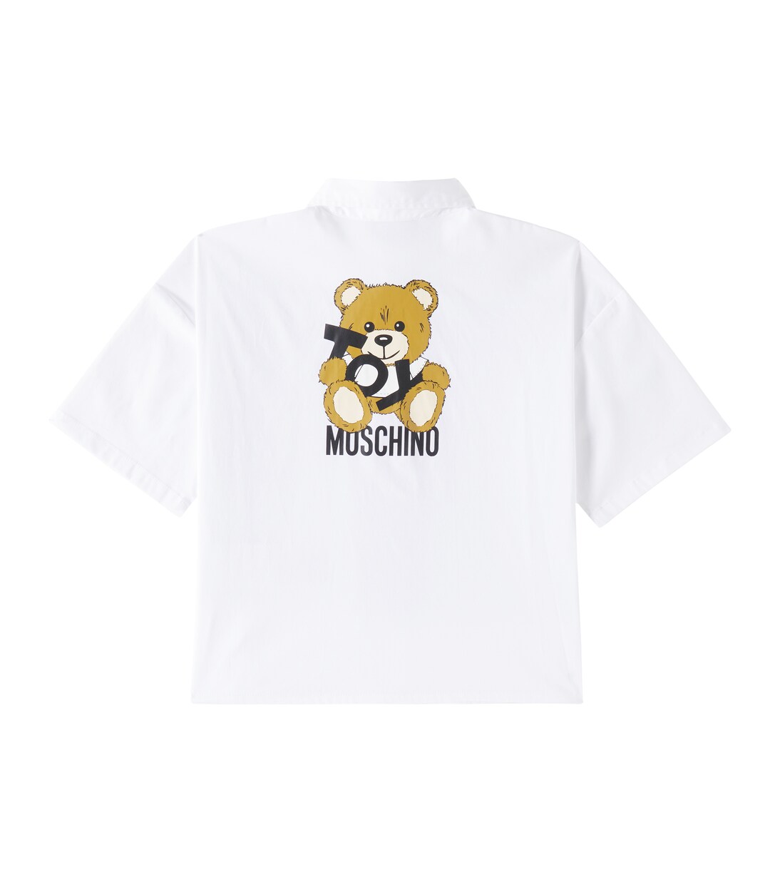 Teddy Bear cotton-blend shirt | Moschino Kids