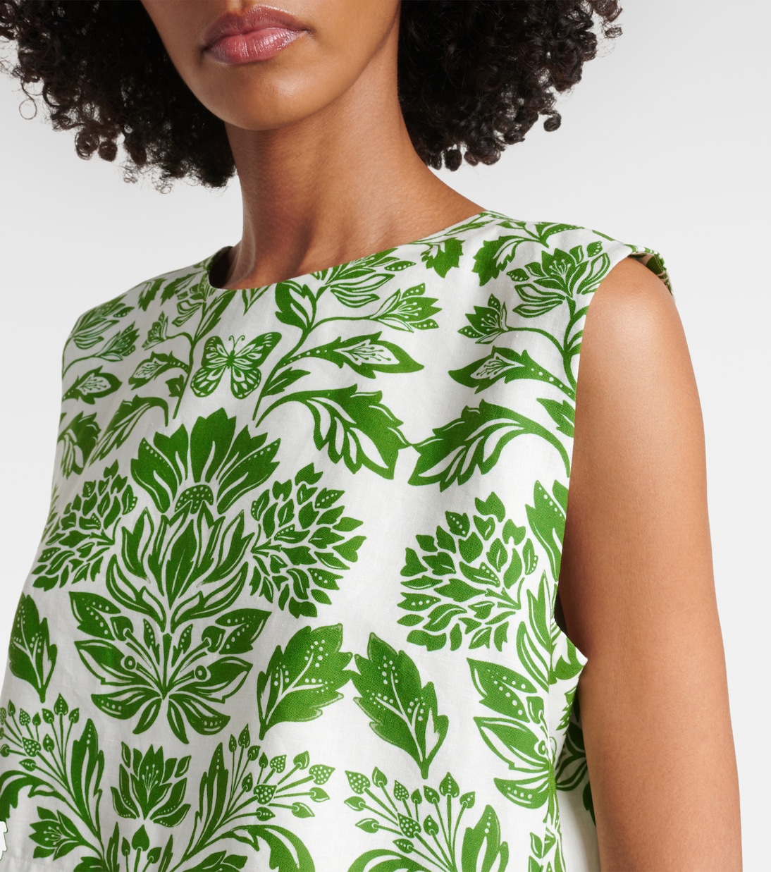 Top Delicate Tapestry aus einem Leinengemisch | Farm Rio