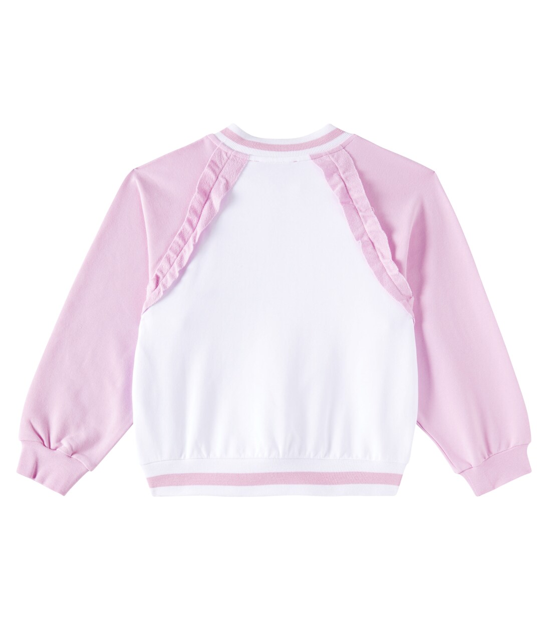 Embellished cotton-blend varsity jacket | Monnalisa