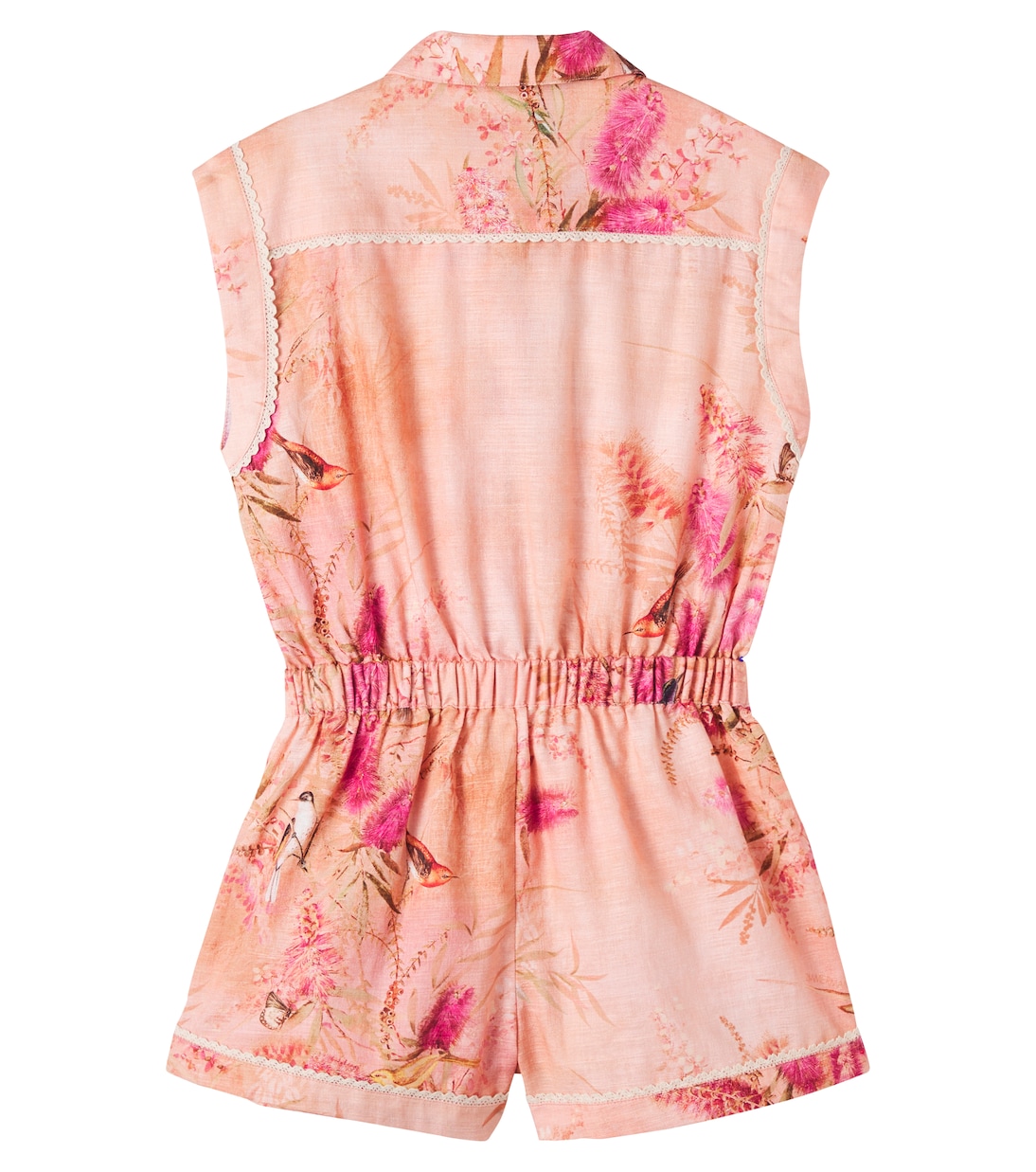 Cascadian floral cotton playsuit | Zimmermann Kids