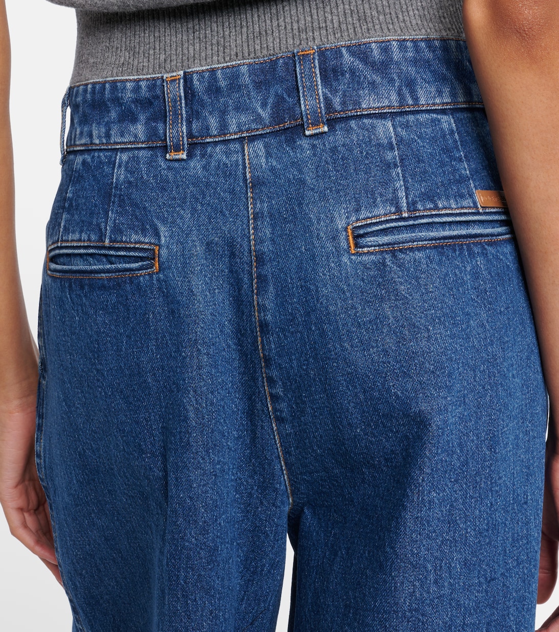 Pleated wide-leg jeans | Dolce&Gabbana