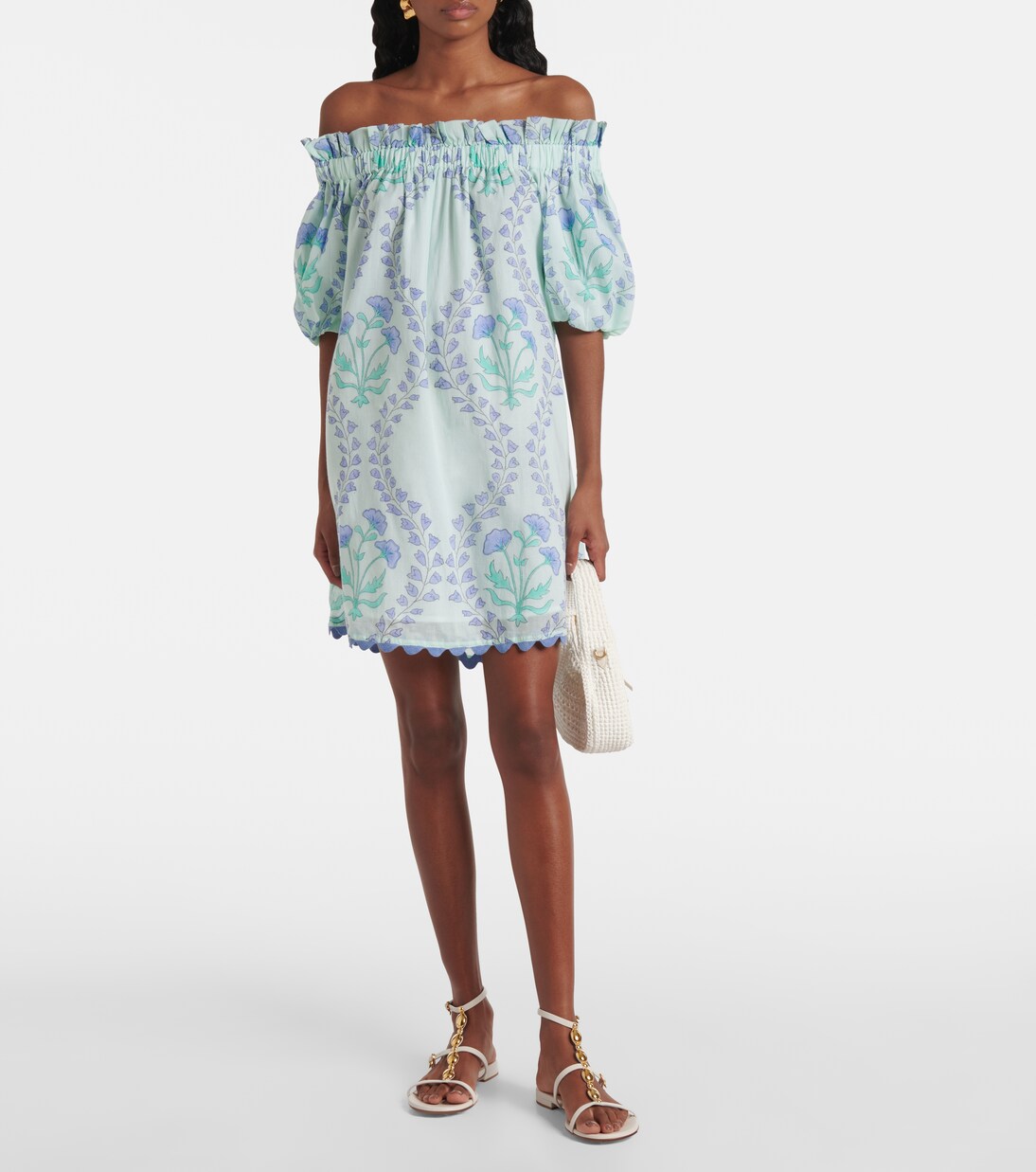 Robe imprimée en coton | Juliet Dunn