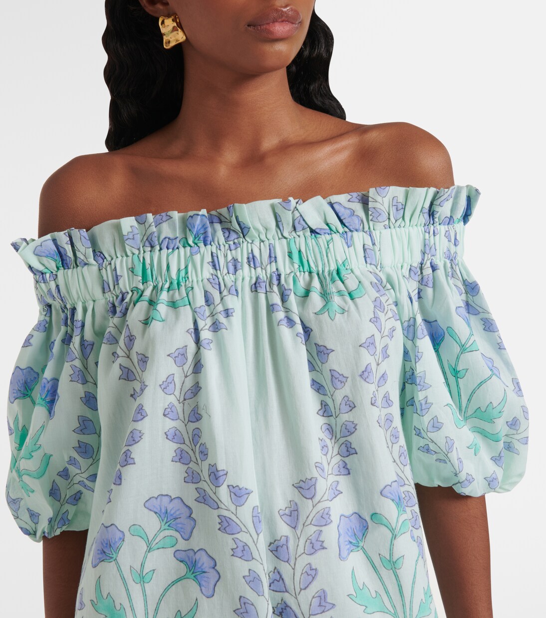 Robe imprimée en coton | Juliet Dunn