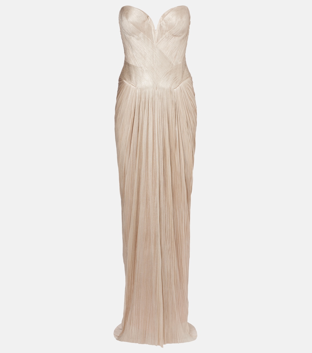 Noor silk tulle corset gown | Maria Lucia Hohan