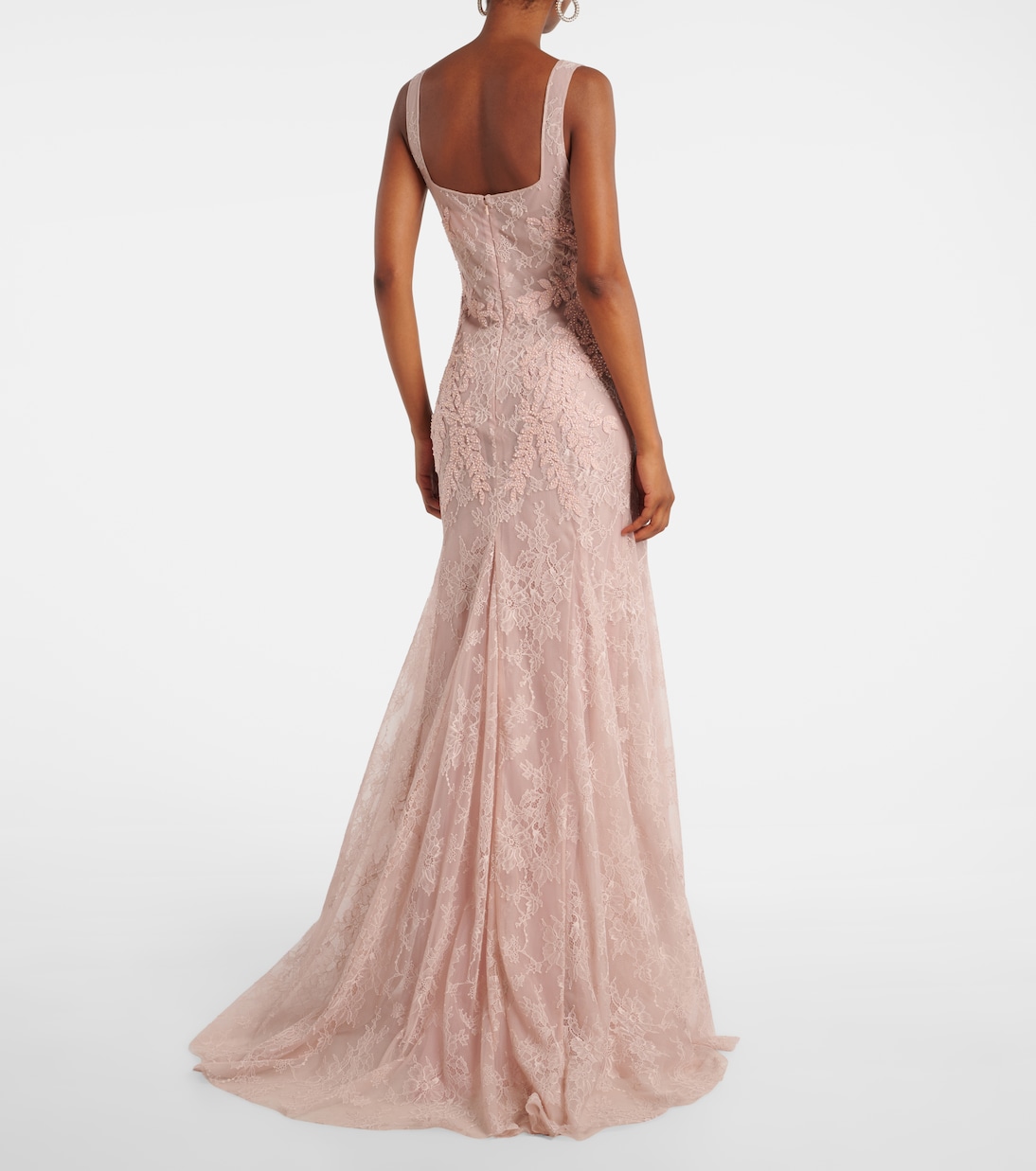 Elysia embellished lace gown | Costarellos