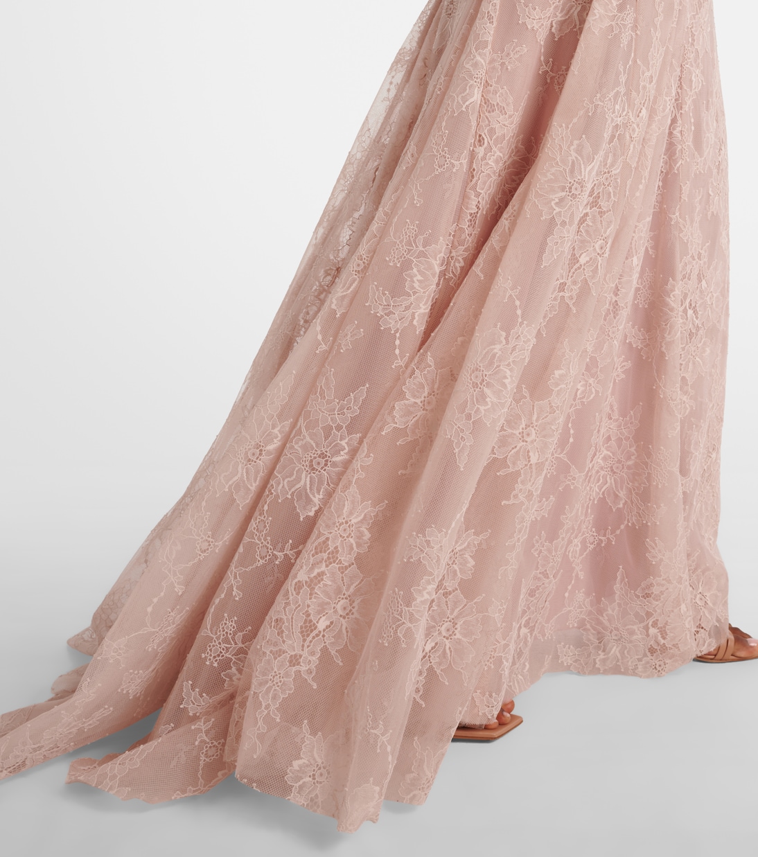 Elysia embellished lace gown | Costarellos