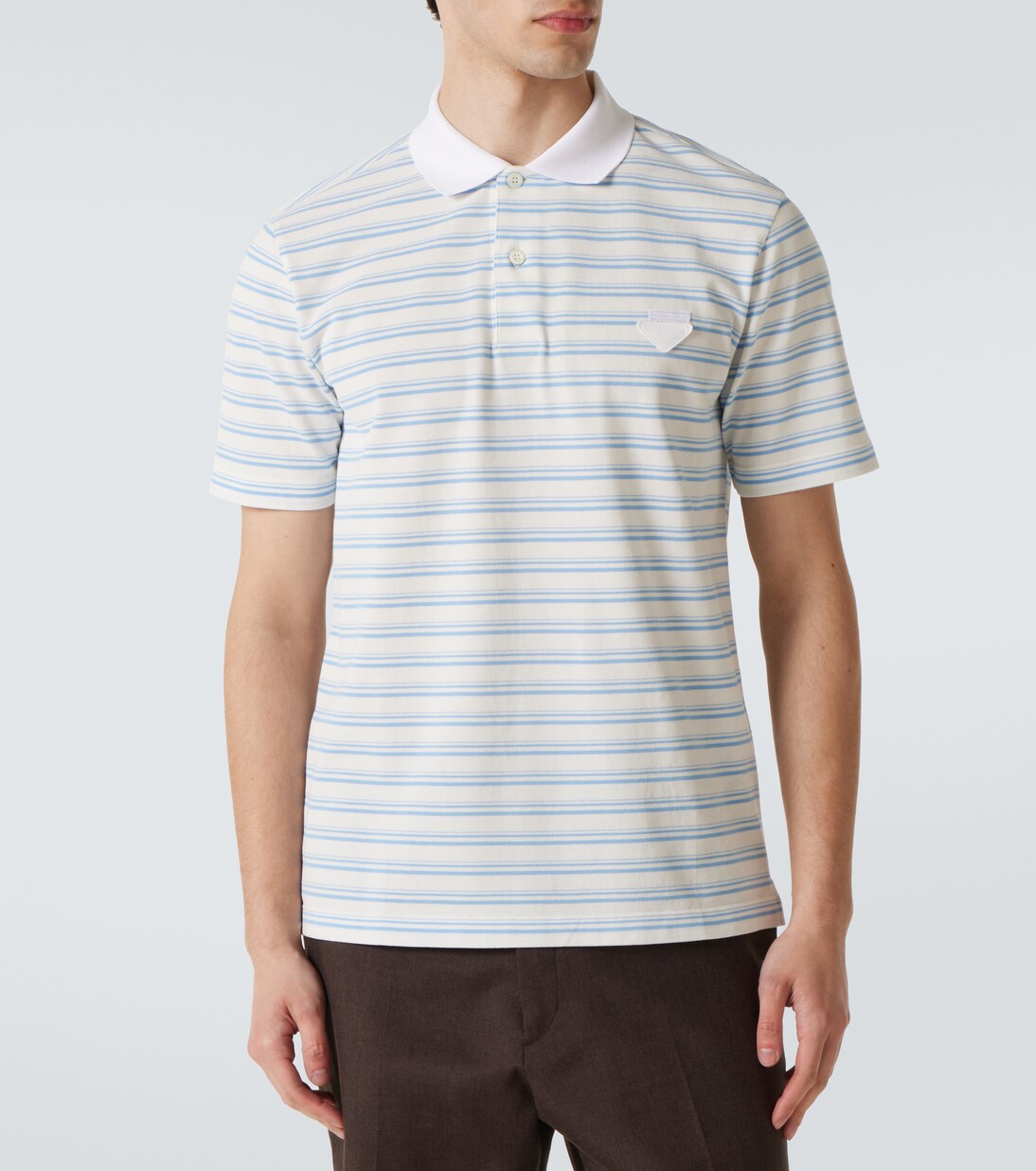 Polohemd aus Baumwolle | Prada