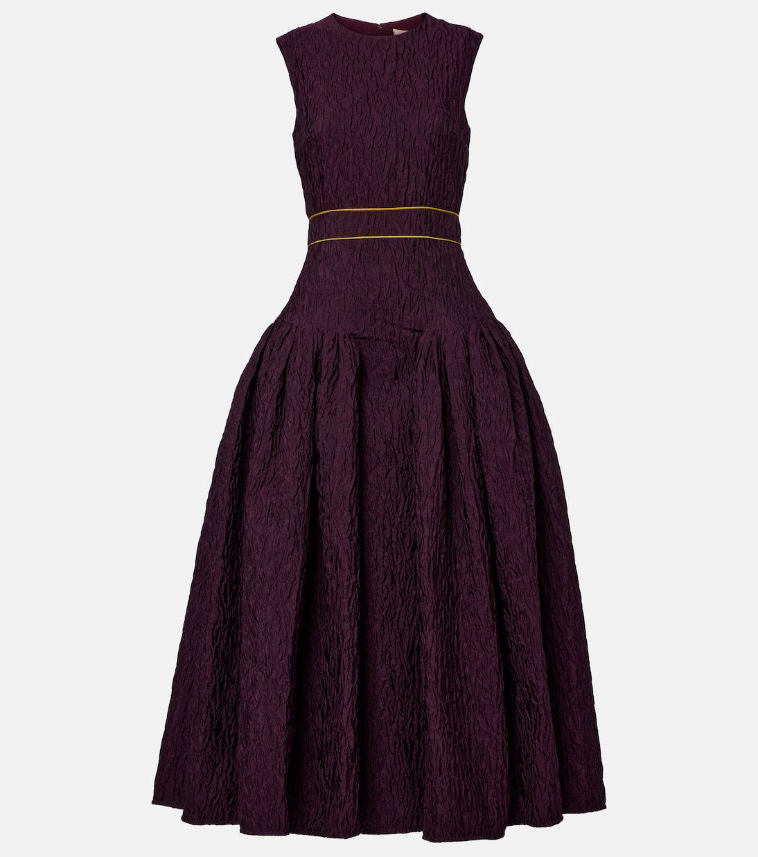 Aya smocked cloque midi dress | Roksanda