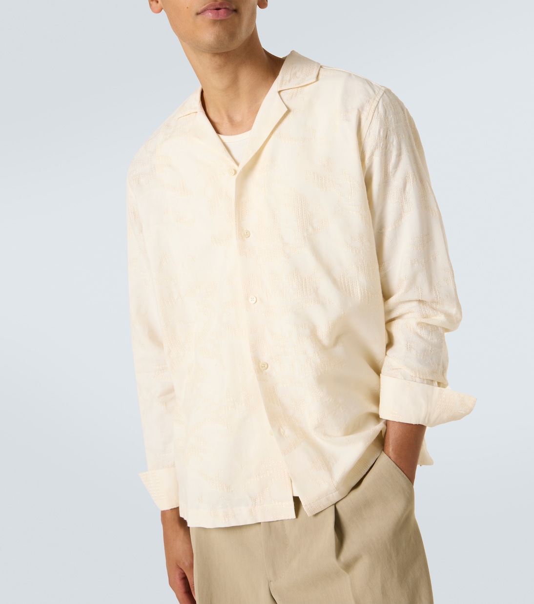 Hemd Safra aus Jacquard | Frescobol Carioca