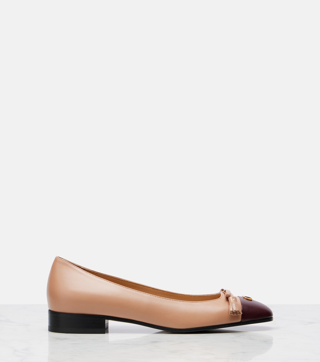 Valet Du Roi leather ballet flats | Valentino Garavani