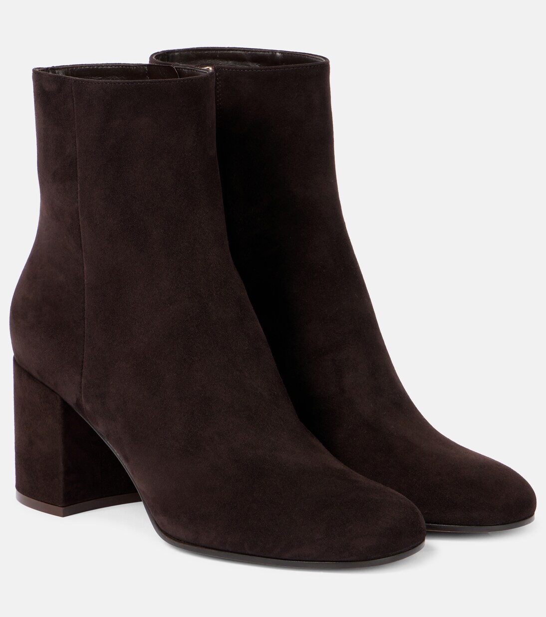 Joelle 70 suede ankle boots | Gianvito Rossi