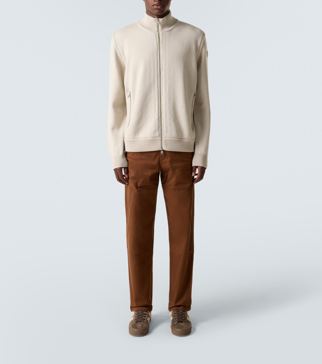 Wool zip-up sweater | Moncler