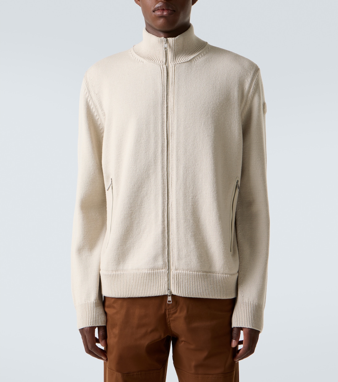 Wool zip-up sweater | Moncler