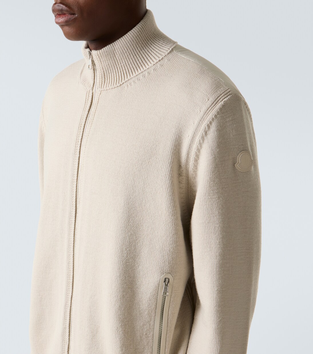 Wool zip-up sweater | Moncler