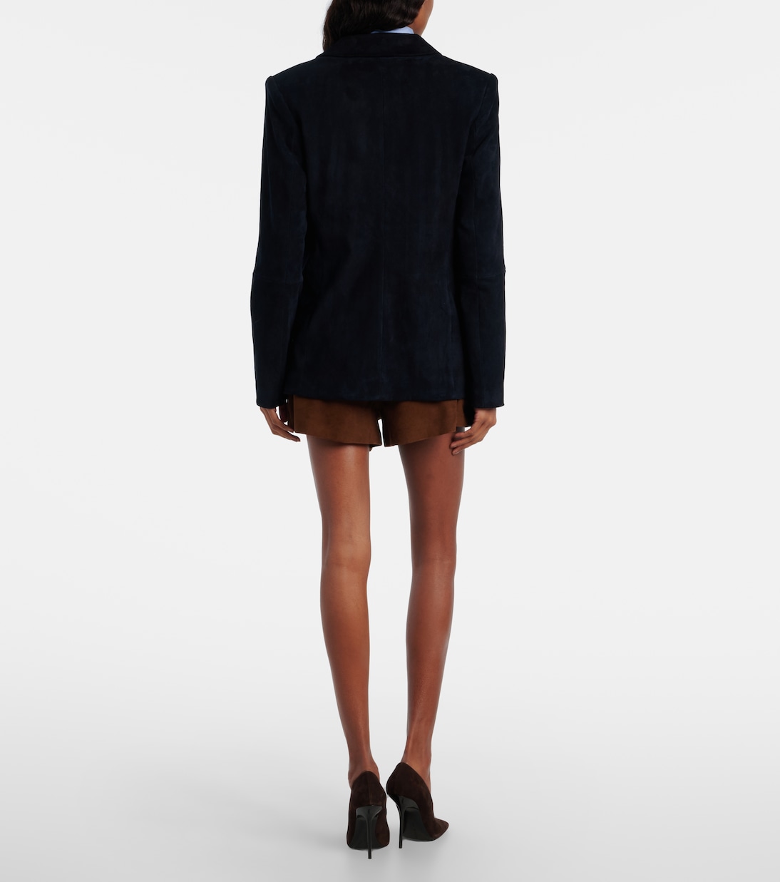 Blazer aus Veloursleder | Stouls