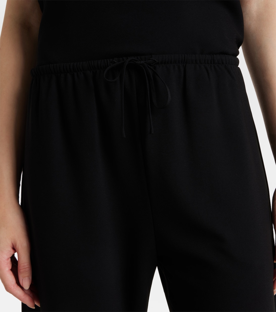 Pantalon droit Ari en crêpe | Leset