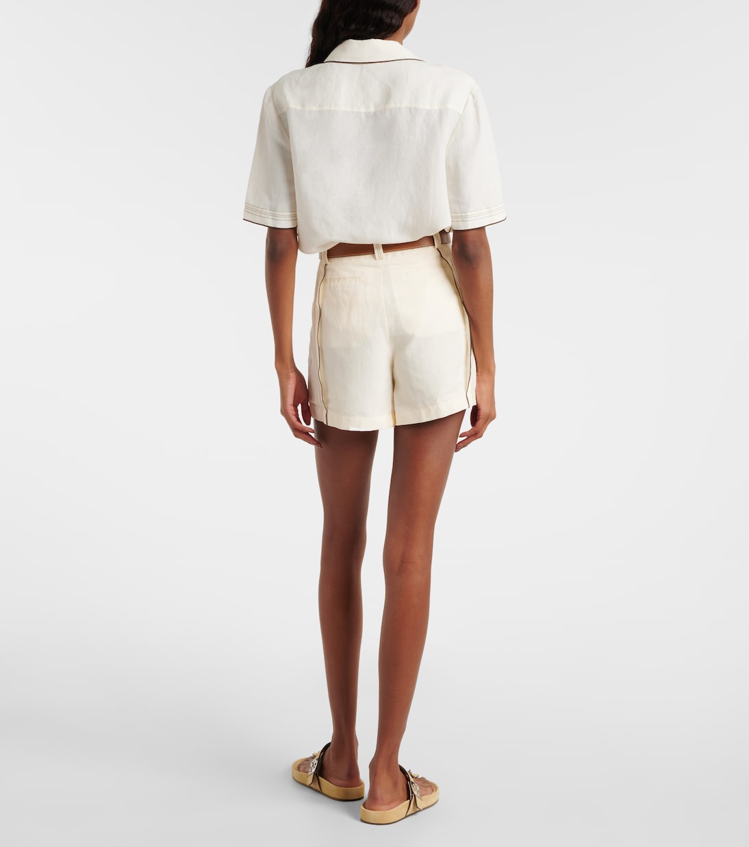 High-Rise Shorts | Tory Burch