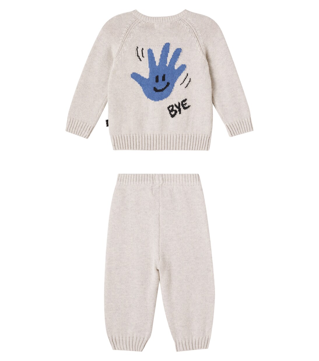 Baby - Pullover e pantaloni in cotone e lana | Molo