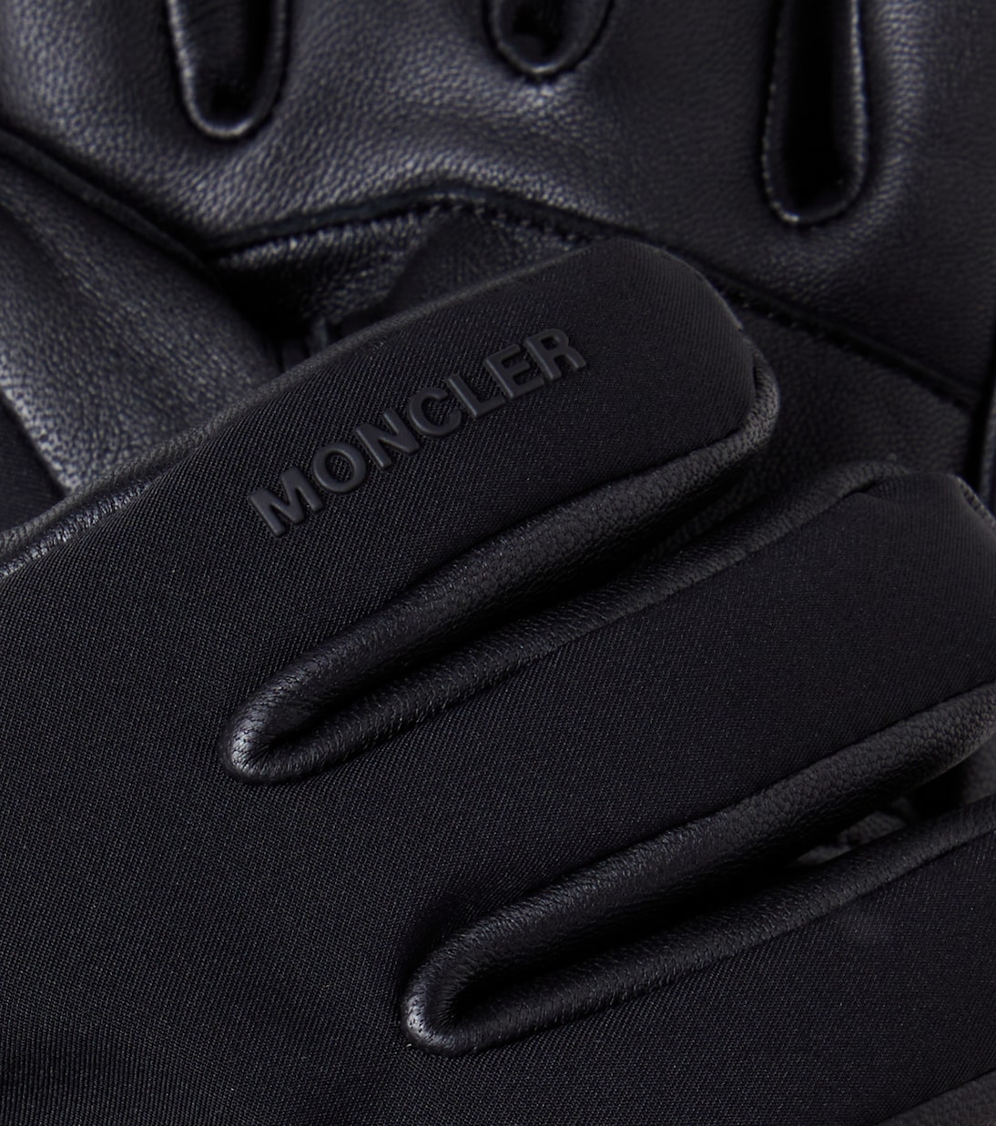 Skihandschuhe mit Leder | Moncler Grenoble Enfant