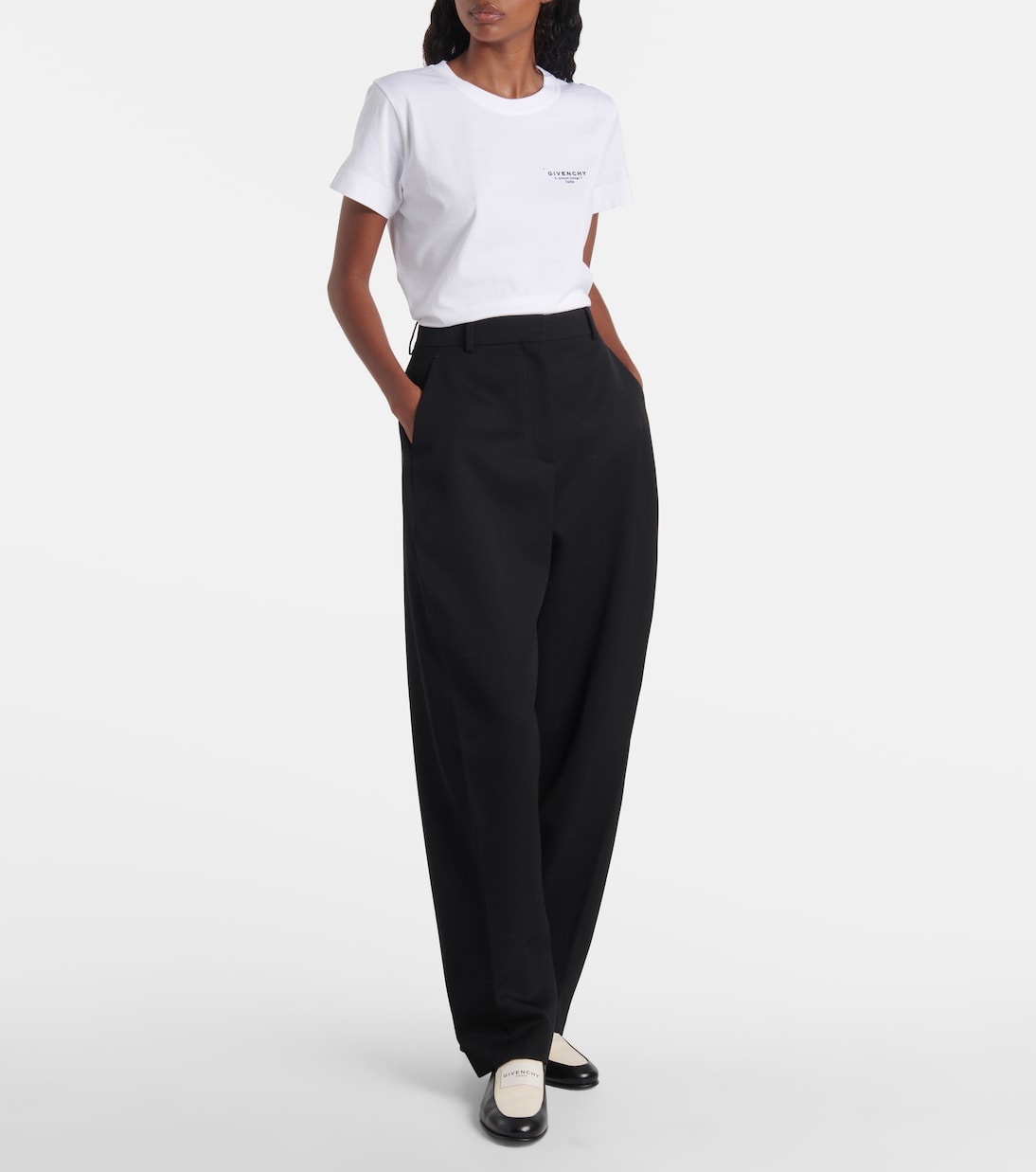 T-Shirt Givenchy Stamp aus Baumwoll-Jersey | Givenchy