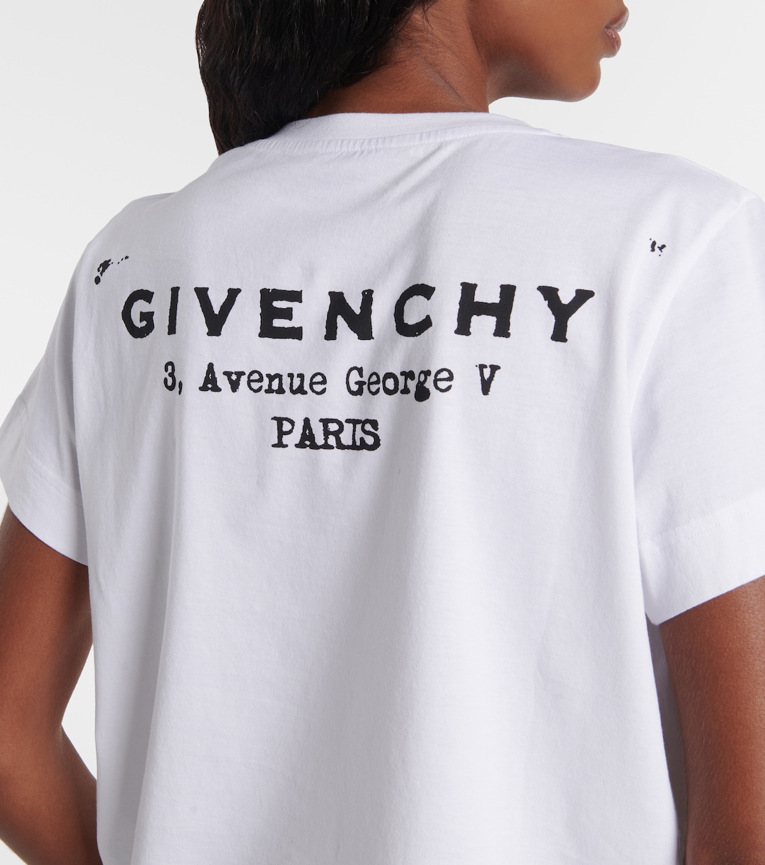 T-Shirt Givenchy Stamp aus Baumwoll-Jersey | Givenchy