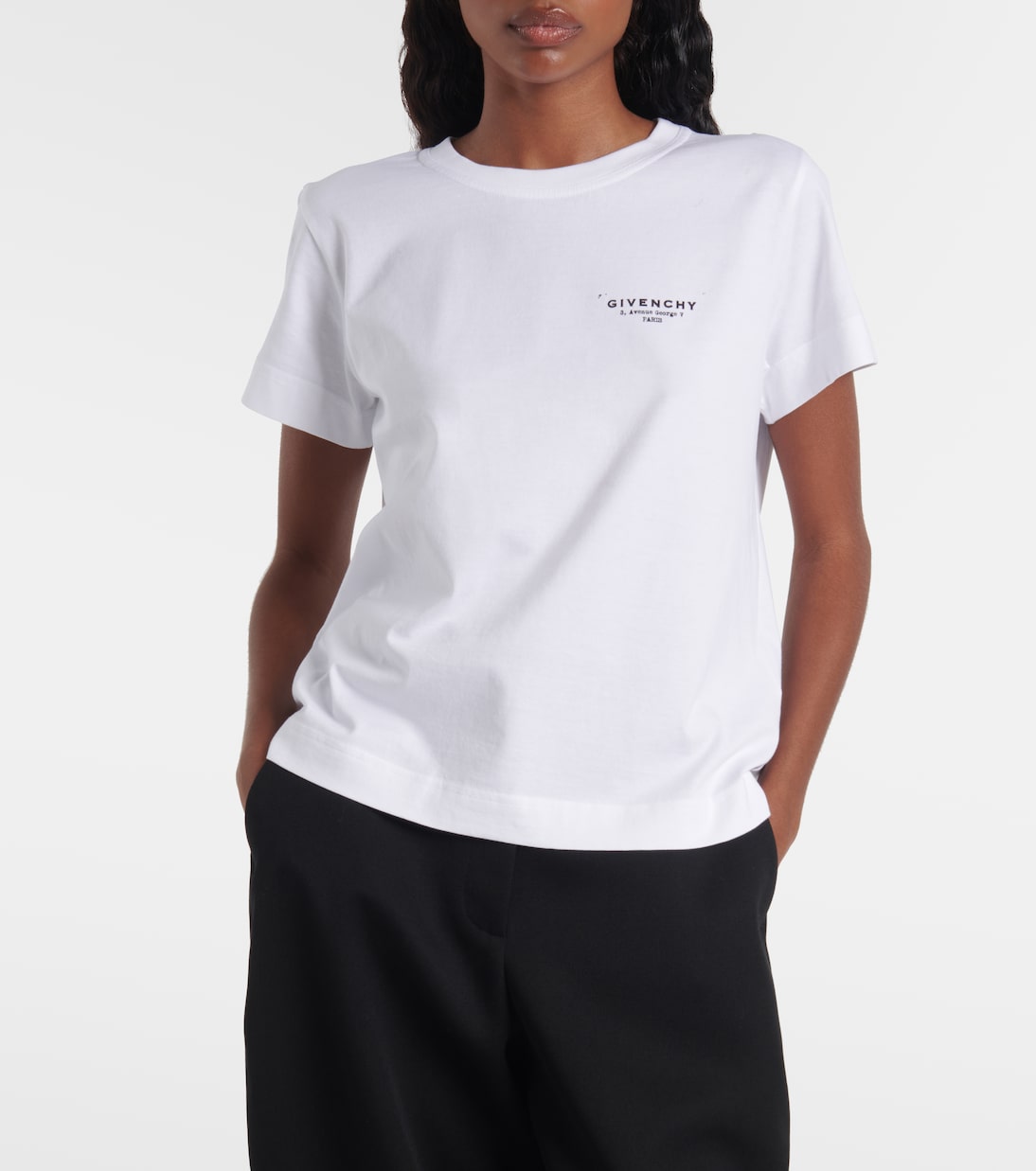 T-Shirt Givenchy Stamp aus Baumwoll-Jersey | Givenchy