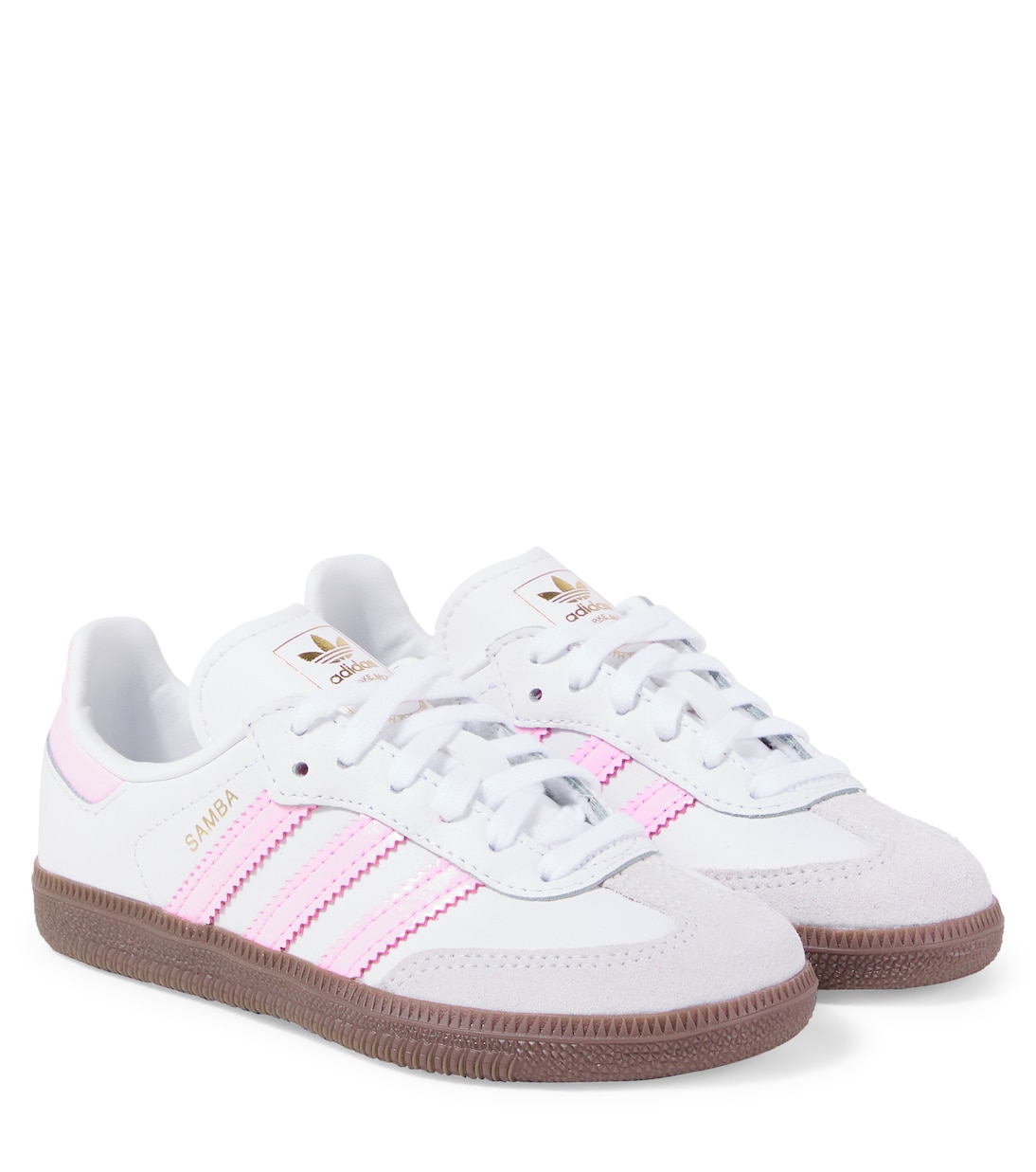 Samba suede and leather sneakers | Adidas Originals Kids