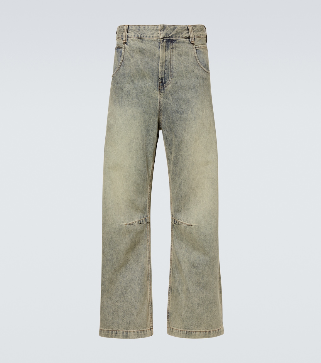 Faded straight jeans | Entire Studios