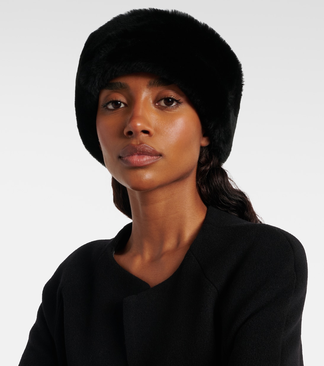 Shearling headband | Toteme