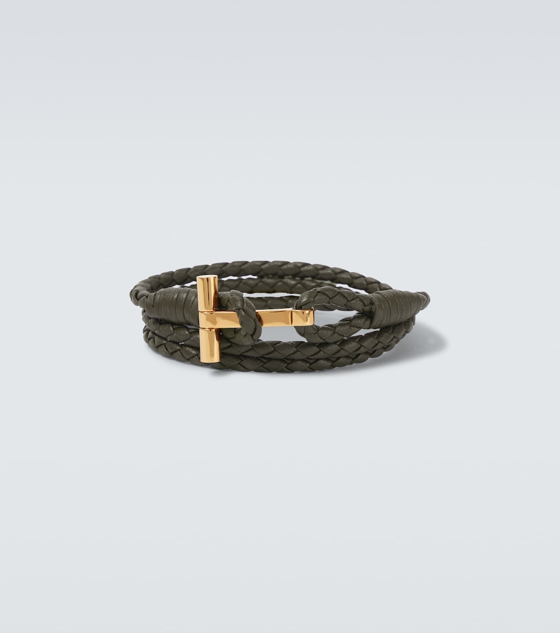 Armband T aus Leder | Tom Ford
