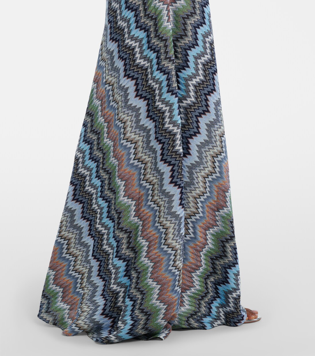 Abito lungo a zig-zag | Missoni