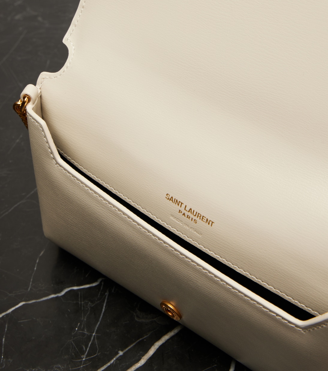 Smartphone-Etui Cassandre Mini aus Leder | Saint Laurent