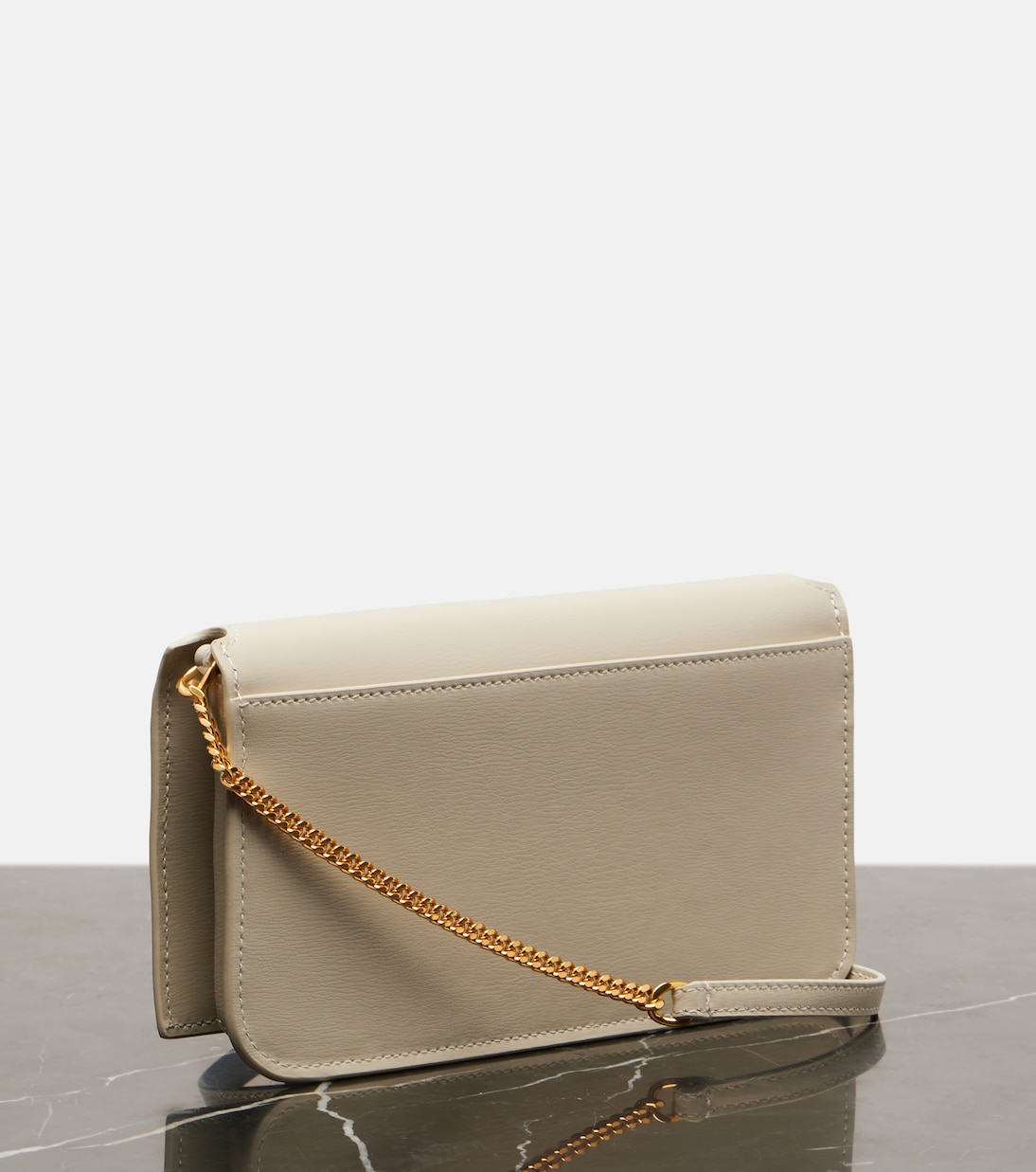 Smartphone-Etui Cassandre Mini aus Leder | Saint Laurent