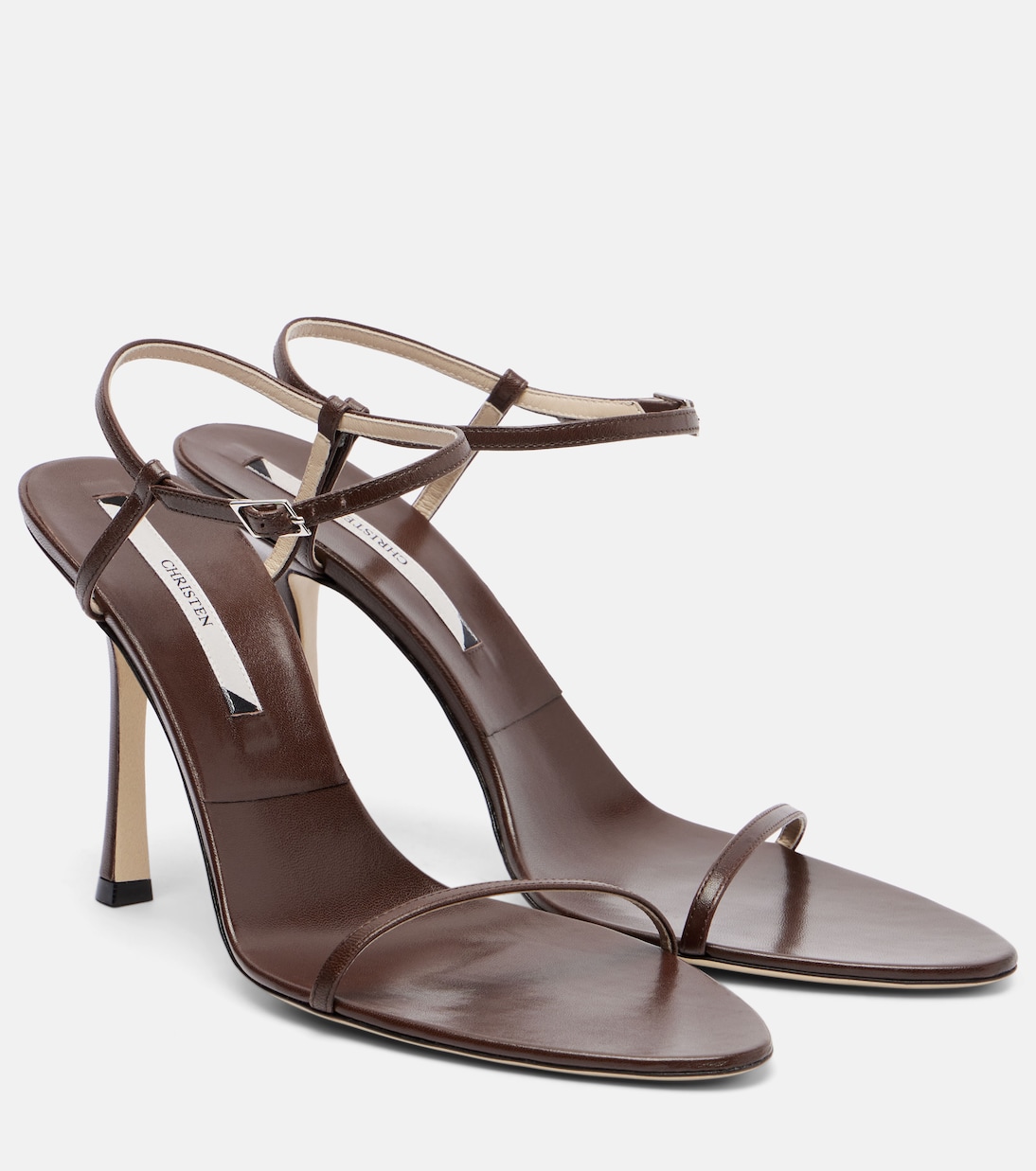 Sandali Double Strap 95 in pelle | Christen