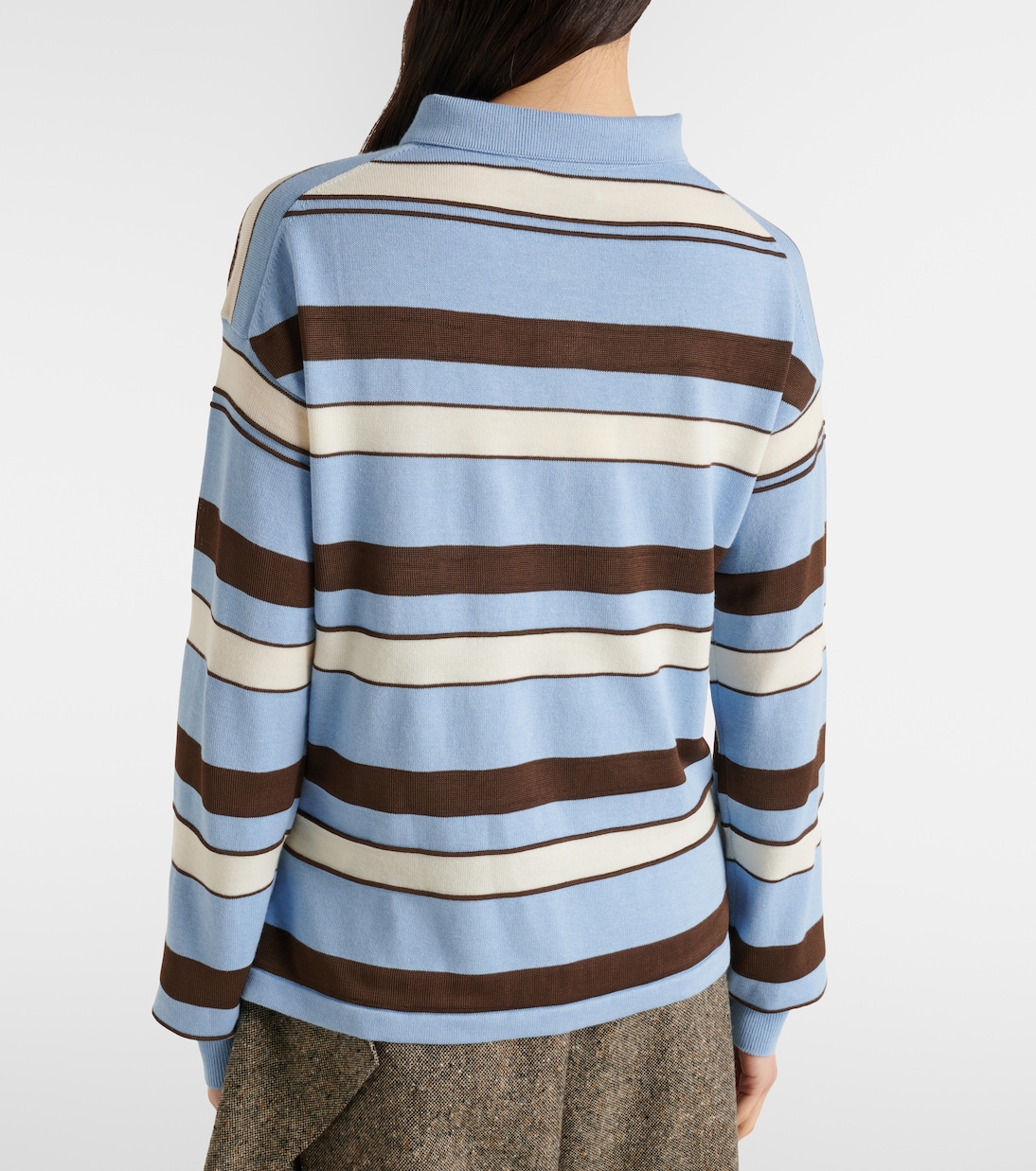 Striped polo shirt | JW Anderson