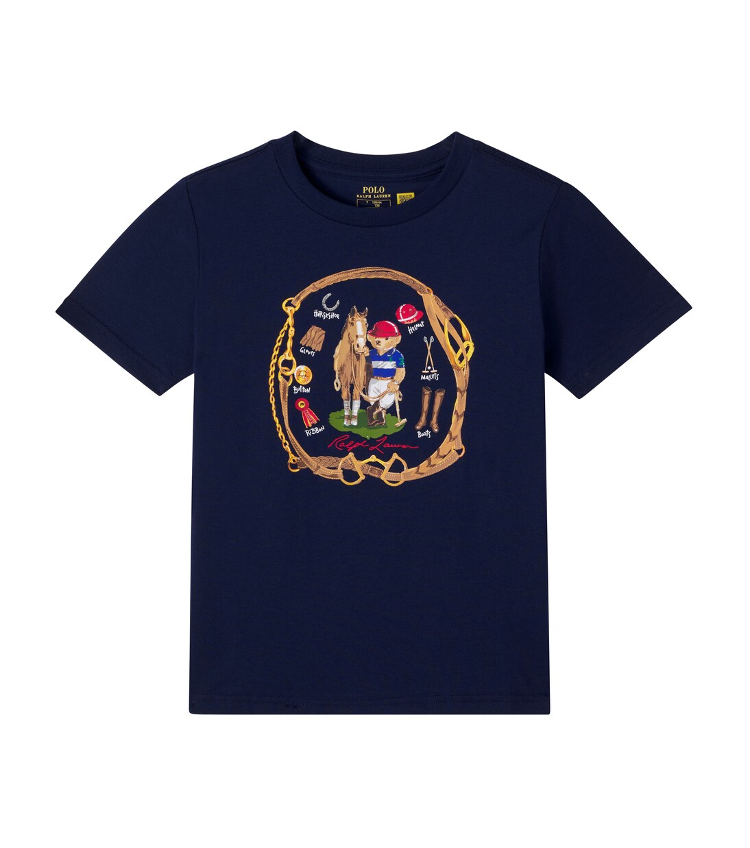 T-shirt Polo Bear in jersey di cotone | Polo Ralph Lauren Kids