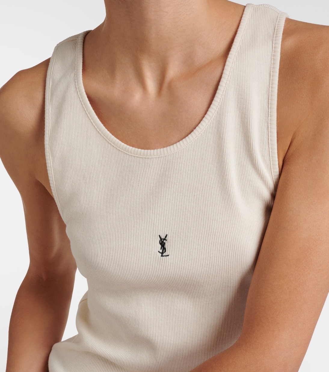 Top Cassandre aus Baumwolle | Saint Laurent