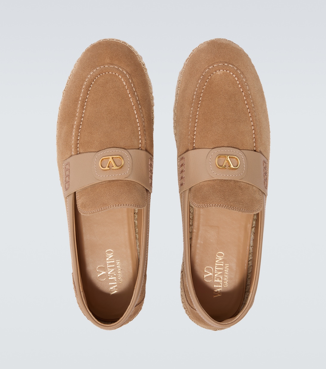 Espadrillas Palm Avenue VLogo in suede | Valentino Garavani