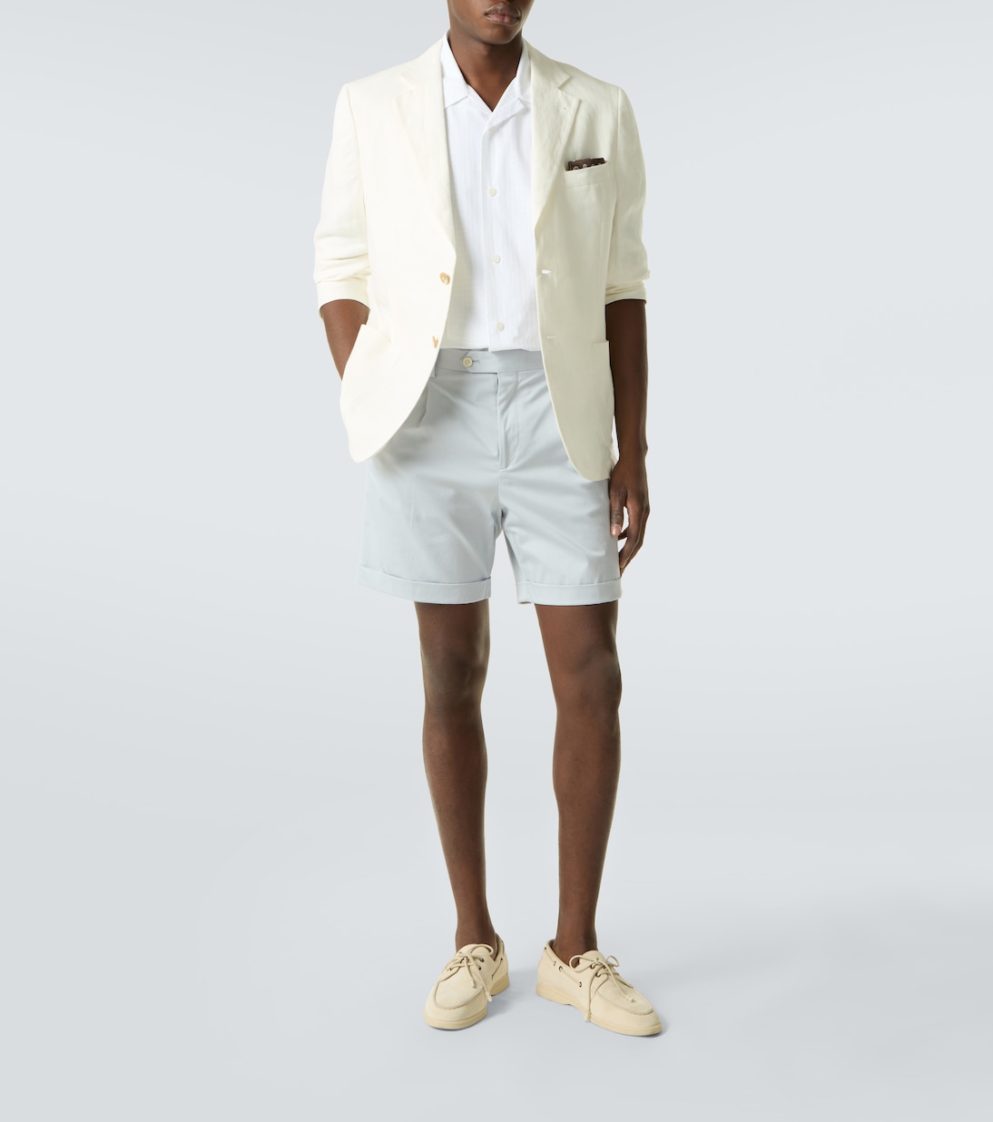 Cotton-blend shorts | Lardini