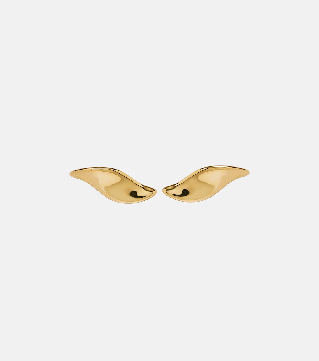 Leaf clip-on earrings | Khaite